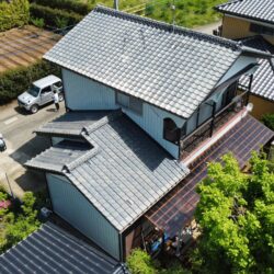 鹿嶋市にて屋根カバ－工法工事完成です！