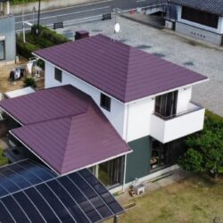 神栖市　外壁カバ－工事及び屋根カバ－工法工事