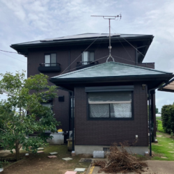 鉾田市にて屋根塗装及び外壁塗装工事🏠