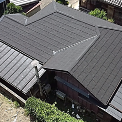 笠間市にて屋根葺き替え工事🏠