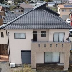 小美玉市にて外壁塗装工事