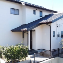 神栖市にて外壁貼り替え工事/付帯部塗装工事及び新規雨樋工事
