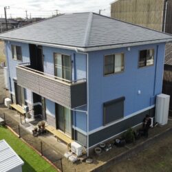 神栖市にて屋根・外壁塗装工事