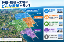 神栖・鹿島の工業はどんな産業が多い?